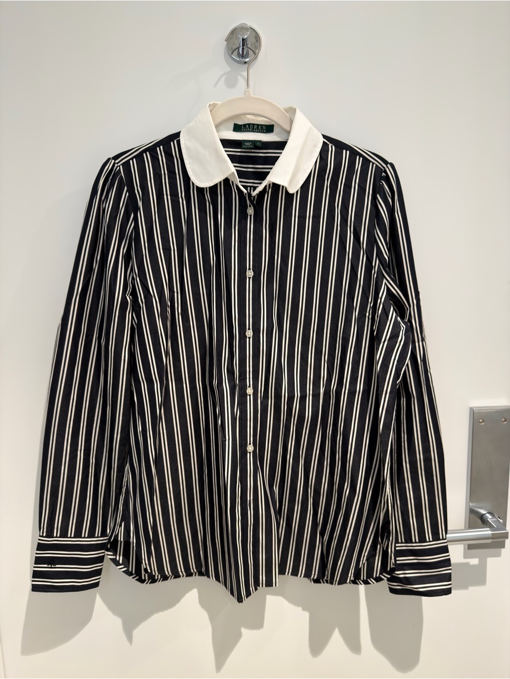 Ralph Lauren Black & White Striped Shirt